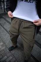 Мужские зимние тактические штаны Soft Shell хаки на флисе Flash карго S - изображение 4