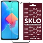 Захисне скло SKLO 3D для TECNO Spark 8C / Spark Go 2022 (KG5m) Чорний