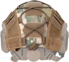 Кавер защитный чехол на каску шлем FAST Фаст Elastic Rope Multicam (CP) (124700) - изображение 5
