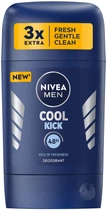 Дезодорант NIVEA MEN Заряд прохлады стик 50 мл (42438984)