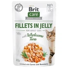 Влажный корм для кошек Brit Care Cat Fillets In Jelly с тунцом в желе 85 г