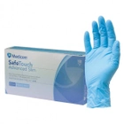 Рукавички нітрилові Medicom SafeTouch Advanced Slim 3.6 S Сині 100 шт - зображення 1