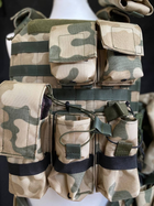 Набор GS-Military Плитоноска M6 pro з РПC та комплект подсумков мультикам - изображение 4
