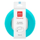Миска-непроливайка WAUDOG Silicone, 750 мл, блакитна