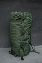 Сумка баул-рюкзак военный Обериг 100л 80*40 см олива тёмная - изображение 1