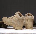 Військово-тактичні водонепроникні шкіряні черевики COYOT р. 42 - зображення 3