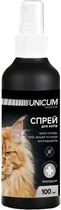 Спрей Unicum Premium від бліх та кліщів для котів 100 мл (4820150201753)