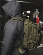 Универсальный военно-тактический рюкзак 30 л олива - изображение 4