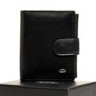 Чоловічий шкіряний портмоне DR. BOND Classic M3748 чорний