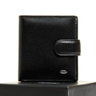 Мужской кожаный портмоне DR. BOND Classic M3827 черный