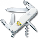 Складной нож Victorinox SPARTAN UKRAINE Цветочное сердце 1.3603.7_T1247u - изображение 1