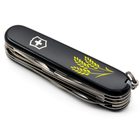 Складаний ніж Victorinox HUNTSMAN UKRAINE Колоски пшениці жовті. 1.3713.3_T1338u - зображення 5