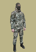 Зимняя военная форма Soft Shell Пиксель размер XL - изображение 1