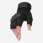 Перчатки Oakley тактические беспалые черный XL (00-00008062) - изображение 5
