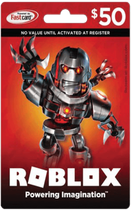 Карта оплаты Roblox Gift Card на 4500 ROBUX / 50$ (USD)
