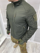 Тактическая теплая зимняя военная куртка Combat, Камуфляж: Олива, Размер: L - изображение 1