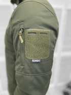 Тактическая теплая зимняя военная куртка Combat, Камуфляж: Олива, Размер: L - изображение 4