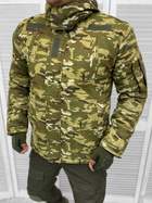 Тактична тепла зимова військова куртка - бушлат Tactic, Камуфляж: Мультикам, Розмір: M - зображення 1