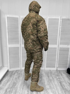 Тактична тепла зимова військова форма комплект Attac ( Бушлат + Штани ), Камуфляж: Піксель ЗСУ, Розмір: XL - зображення 3
