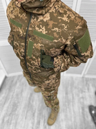 Тактична тепла зимова військова куртка - бушлат Tactic, Камуфляж: Піксель, Розмір: XXXL - зображення 3