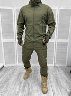 Тактична тепла зимова військова форма комплект Knight Oliva (Куртка + Штани), Камуфляж: Олива, Розмір: M - зображення 1
