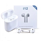 Наушники беспроводные HBQ Bluetooth TWS I12 белого цвета