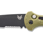 Нож складной карманный замок Button lock Benchmade 9070SBK-1 Claymore Auto, 192 мм - изображение 5