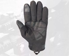 Перчатки тактические FG FQ2023 Черный XL полнопалые с защитой на костяшках + сенсорные нашивки - изображение 2