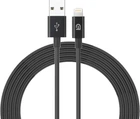 Кабель ArmorStandart AMD818B Lightning to USB Cable 1 м Black (ARM64287)
