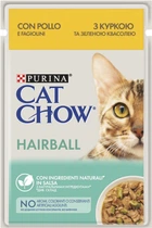 Корм Purina Cat Chow з куркою і зеленою квасолею 85 г