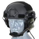Активные наушники на шлем с микрофоном Earmor M32H + Кнопка PTT, тангента (Z125) (15025ptt) - изображение 7