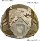 Чехол Кавер на тактический шлем каску Fast (Фаст), Pixel Coyote - DD (124680) - изображение 5