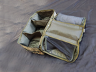 Сумка рюкзак військовий 70 л з відділеннями та карманами - зображення 5