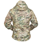 Тактична куртка Lesko A013 Camouflage CP 2XL камуфляжна флісова чоловіча куртка осінь-зима TK_2359 - зображення 4
