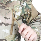 Тактична куртка Lesko A013 Camouflage CP 3XL водонепроникна камуфляжна куртка з капюшоном та кишенями TK_2359 - зображення 8