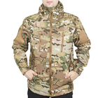Тактическая куртка Lesko A013 Camouflage CP S камуфляжная мужская куртка с затяжками воротника TK_2359 - изображение 3