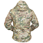 Тактична куртка Lesko A013 Camouflage CP S чоловіча куртка камуфляжна з затяжками коміра TK_2359 - зображення 4