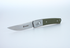 Карманный туристический складной нож Ganzo G7362-GR для выживания зеленый - зображення 1