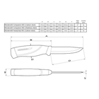 Нож Morakniv Companion Green Heavy Duty MG, углеродистая сталь (12494) - изображение 7