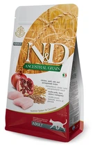Сухой корм для кошек Farmina N&D Low Grain Cat Chicken & Pomegranate Adult с курицей и гранатом