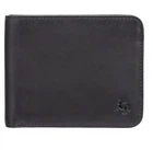Шкіряний чоловічий гаманець Visconti VSL35 Trim c RFID (Black-Orange)