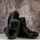 Военные Зимние Берцы , из натуральной кожи и меха, Berets 123456788 42 (28см) Черные - изображение 5