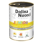 Вологий корм для цуценят всіх порід Dolina Noteci Premium Junior з курячими шлунками