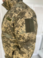 Тактическая теплая зимняя военная куртка - бушлат Attacs , Камуфляж: Пиксель, Размер: XXL - изображение 4