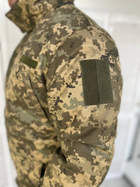 Тактична тепла зимова військова куртка - бушлат Attacs , Камуфляж: Піксель, Розмір: XL - зображення 4