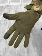 Тактические перчатки Soft Shell Olive XL - изображение 3
