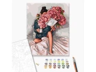 Картина по номерам История пионов, Brushme (40х50 см), BS52470