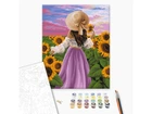 Картина по номерам Леди в подсолнухах, Brushme (40х50 см), BS51571