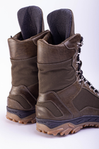 Берці зимові ТМ GERC | Тактичні зимові черевики Хаккі Розмір 41 kit0103/41 - зображення 4