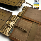 Камербанд тактический под баллистические пластины с пряжкой быстрого сброса и системой Молли MPC Модель 1 Койот - изображение 3